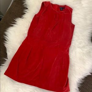 Red Velvet Girl Dress - GAP